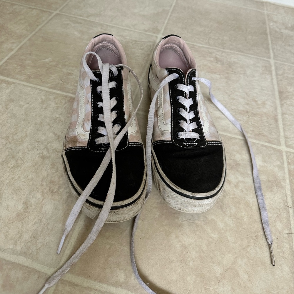 Checkered vans